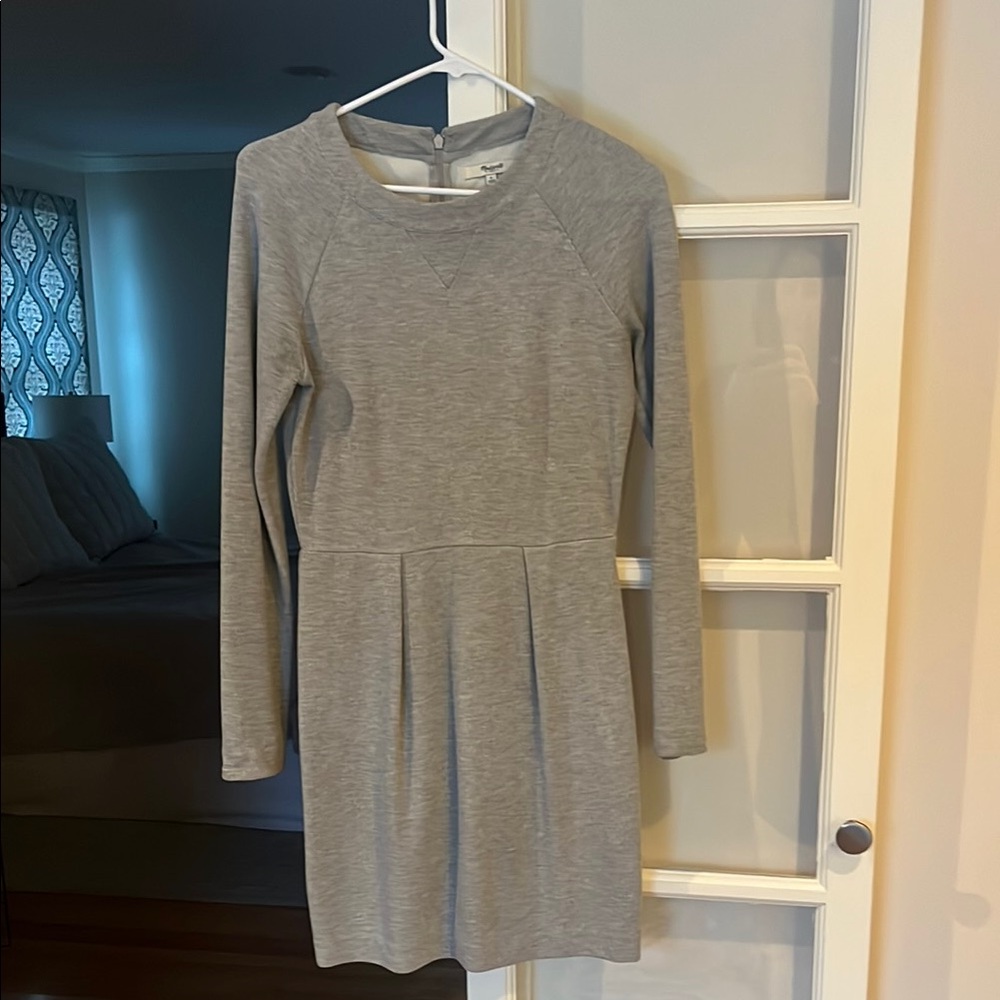 Madewell sweatshirt dress